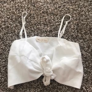 American threads crop top